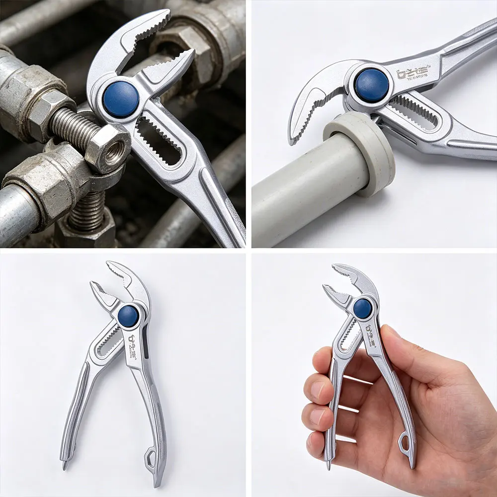 Industrial Grade Water Pump Pliers Miniature Wear-resistant Multifunctional Tool Thickened Compact 5-inch Tool Maintenance