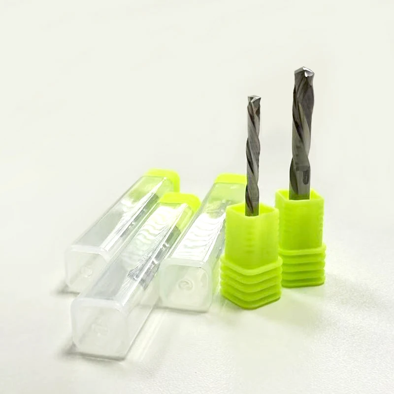 

10Pcs Two Flutes UP&DOWN Cut Spiral Carbide Mill Tool Cutters - 3.175/4/6mm CNC Router Compression Wood End Mill Cutter