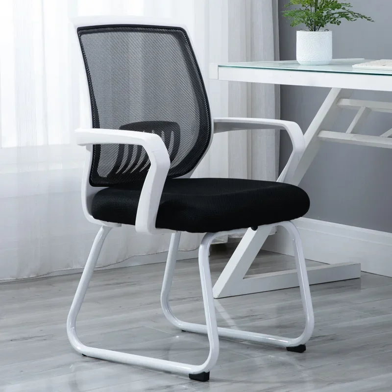 

Office Chair Home Conference Chess Room Mahjong Stool Training Computer Chair Comfortable Mesh Swivel Chair Study Furniture