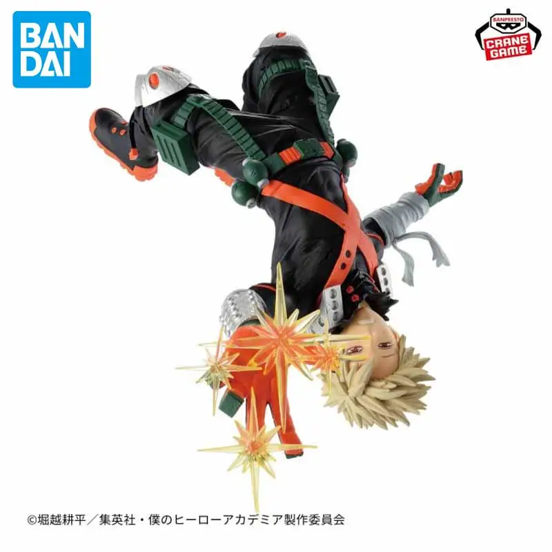 

Original BANDAI Figure My Hero Academia MAXIMATIC KATSUKI BAKUGO Action Toy Figures PVC 17cm Model Collect Statue Toys Gifts