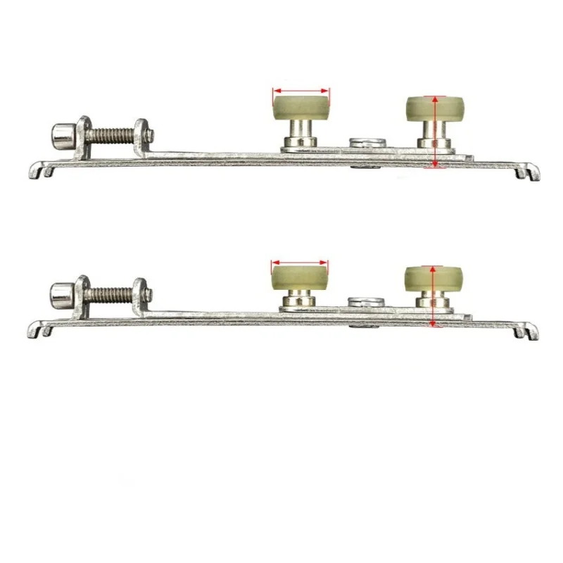 

Aluminum Alloy Sliding Door Pulley Horizontal Top Wheel For Kitchen Glass Door Window Track Anti-Sway Roller