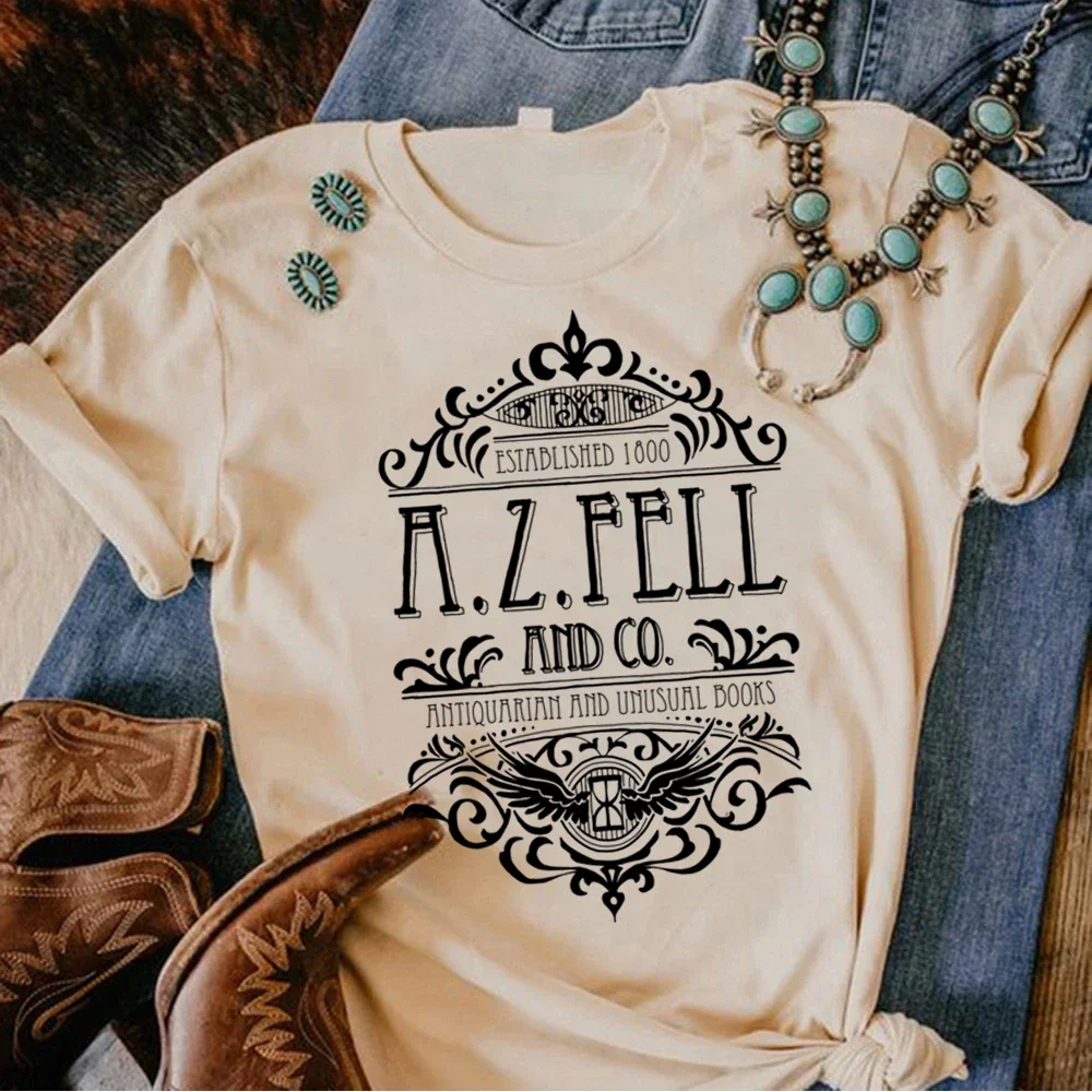 Good Omens t-shirts women manga graphic harajuku topwomen funny graphic y2k clothes  Women Short Fashion Casual Female T Shrit