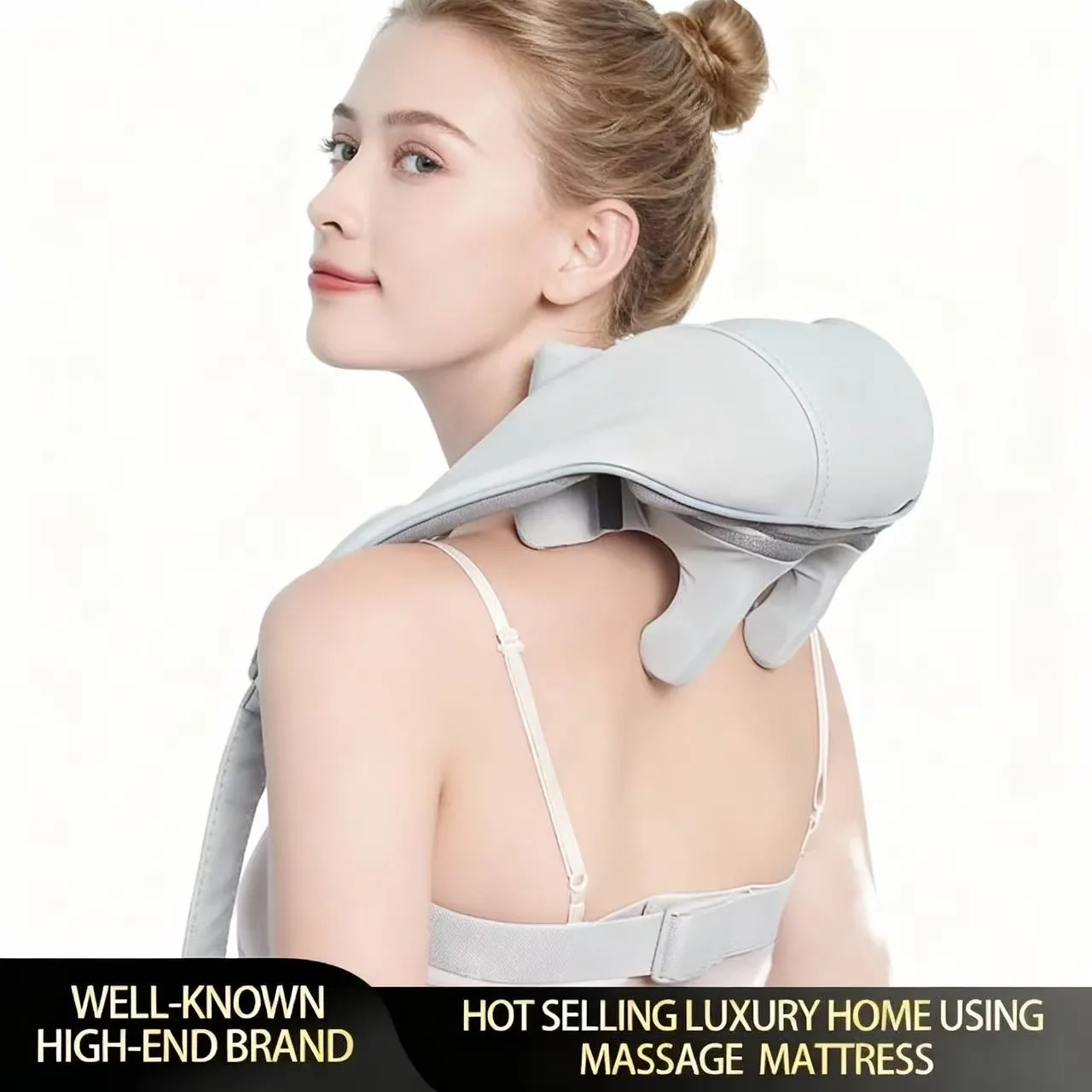 

Массажер для шеи, электрический массажер для плеч и шеи, массажер для глубоких тканей, источник питания USB для снятия физической усталости