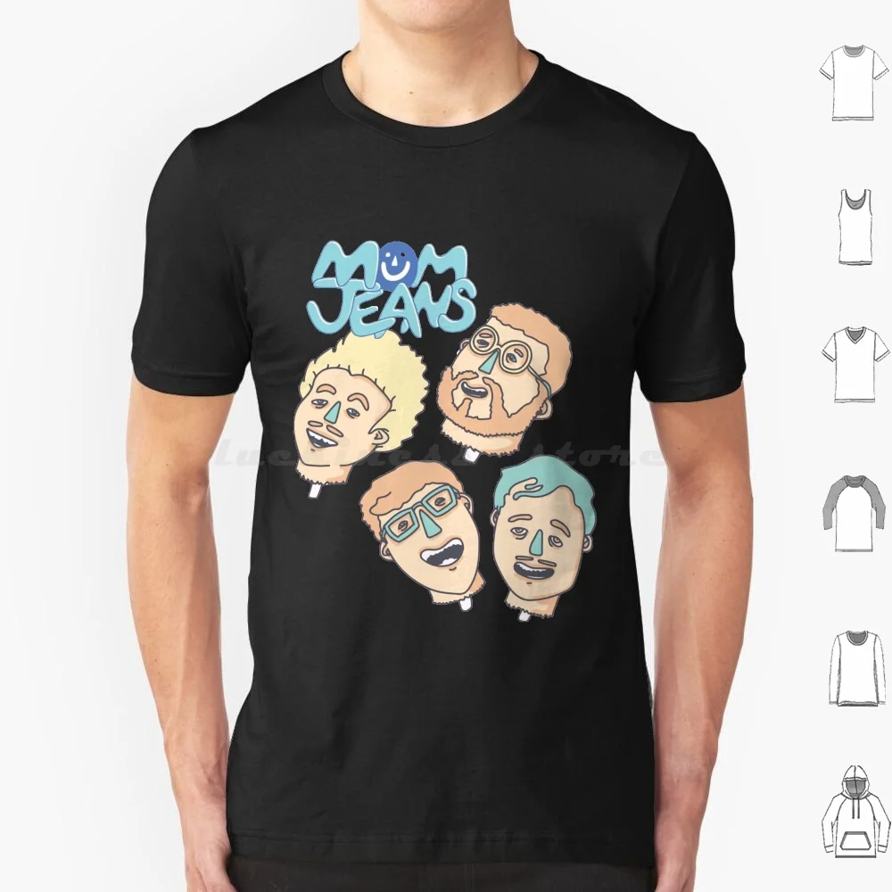 ¡Banda de Mamás! Camiseta 6XL de Algodón, Estilo Cool, Mom Jeans, Bandas de Música Indie, Puppy Love, Pop Punk, Mom Punk, Emo