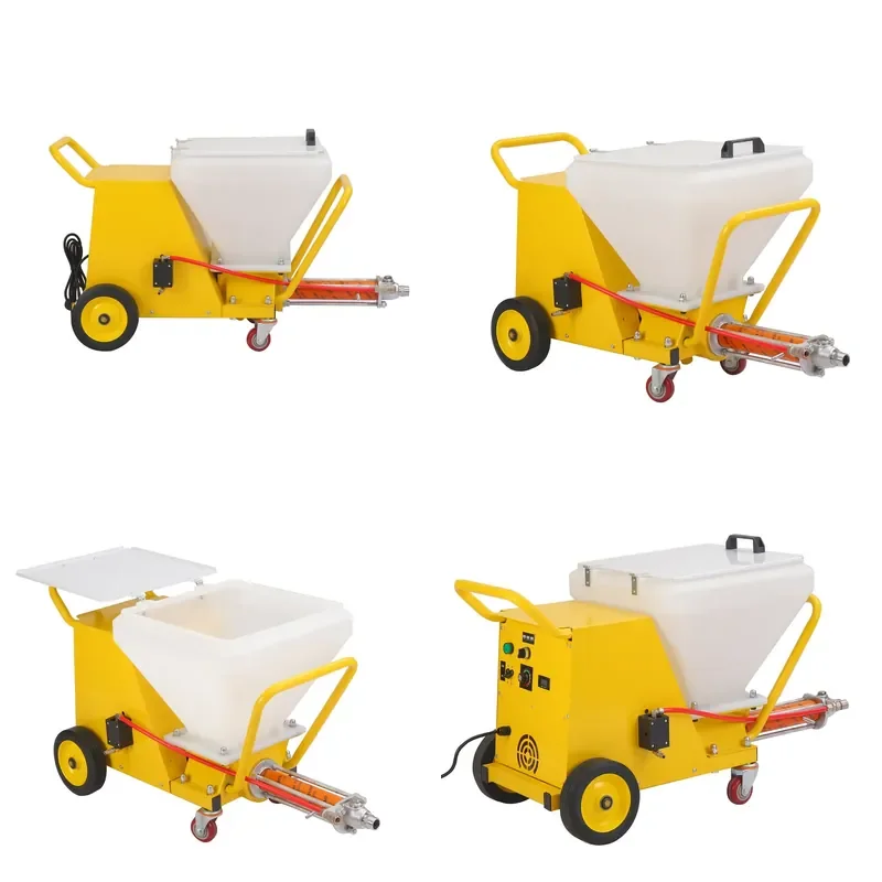 New high-quality S3 interface agent gypsum plastering machine cement mortar spraying machine fireproof material wholesale