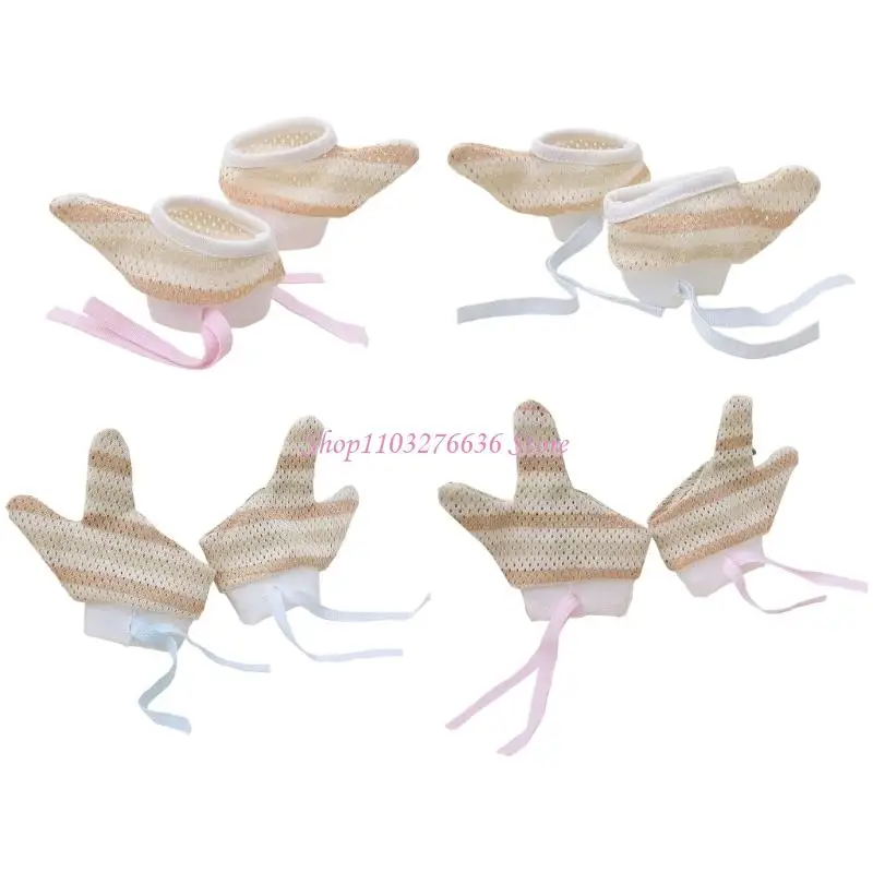 

Регулируемая защита для пальцев R6FD для младенцев, предотвращающая кусание рук, дышащий хлопок, легко чистится