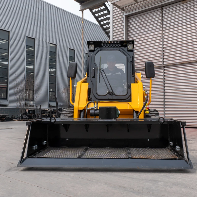 China Produces Popular Sliding Loader Attachments Featuring Vibrating Buckets