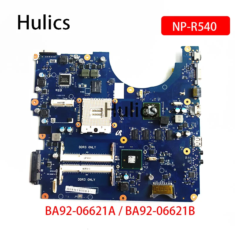 

Hulics Used BA92-06621A BA92-06621B Laptop Motherboard For Samsung NP-R540 R540 DDR3 Main Board