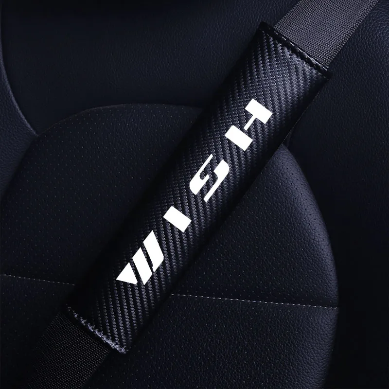 Car Seat Belt Cover Adjustable Plush Car Safety Belt Cover Shoulder PadInterior Access for Toyota wish Car Accessories Interior