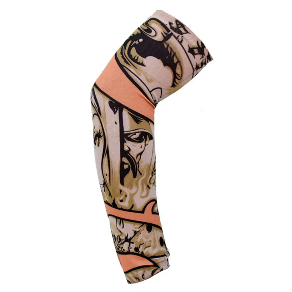 1Pcs New Running UV Protection Outdoor Sport Basketball Arm Cover Flower Arm Sleeves  Arm Sleeves Sun Protection