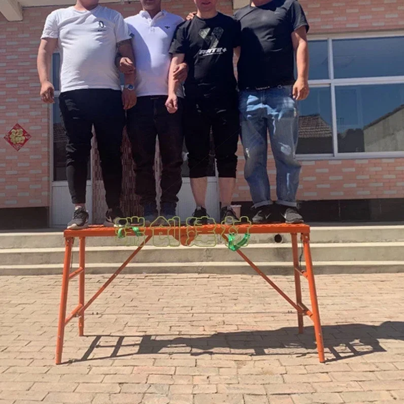

round Tube Decoration Split Head Thickened Fold Portable Traveling Framework Construction