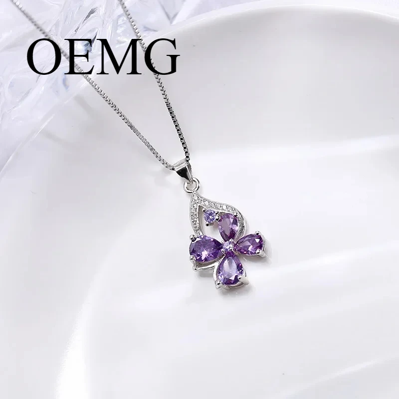 

S925 Silver brand OEMG exquisite necklace for women