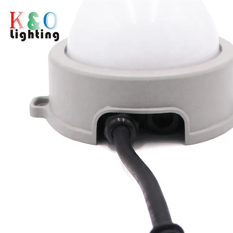 Lampe LED Pixel, Imperméable, Adressable, 20mm, 40mm, 100mm, 3W, 24V, DMX, WS2811, RVB, Documents Complets