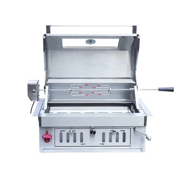 New To Outdoor Party Professional Stainless Steel Built-in BBQ Charcoal Grill