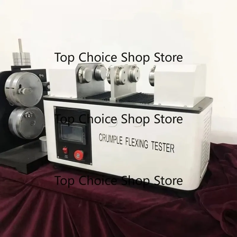 Touch Screen Fabric Crumple Flexibility Tester Machine Compliant With ISO 7854 For Textile Performance Inspection