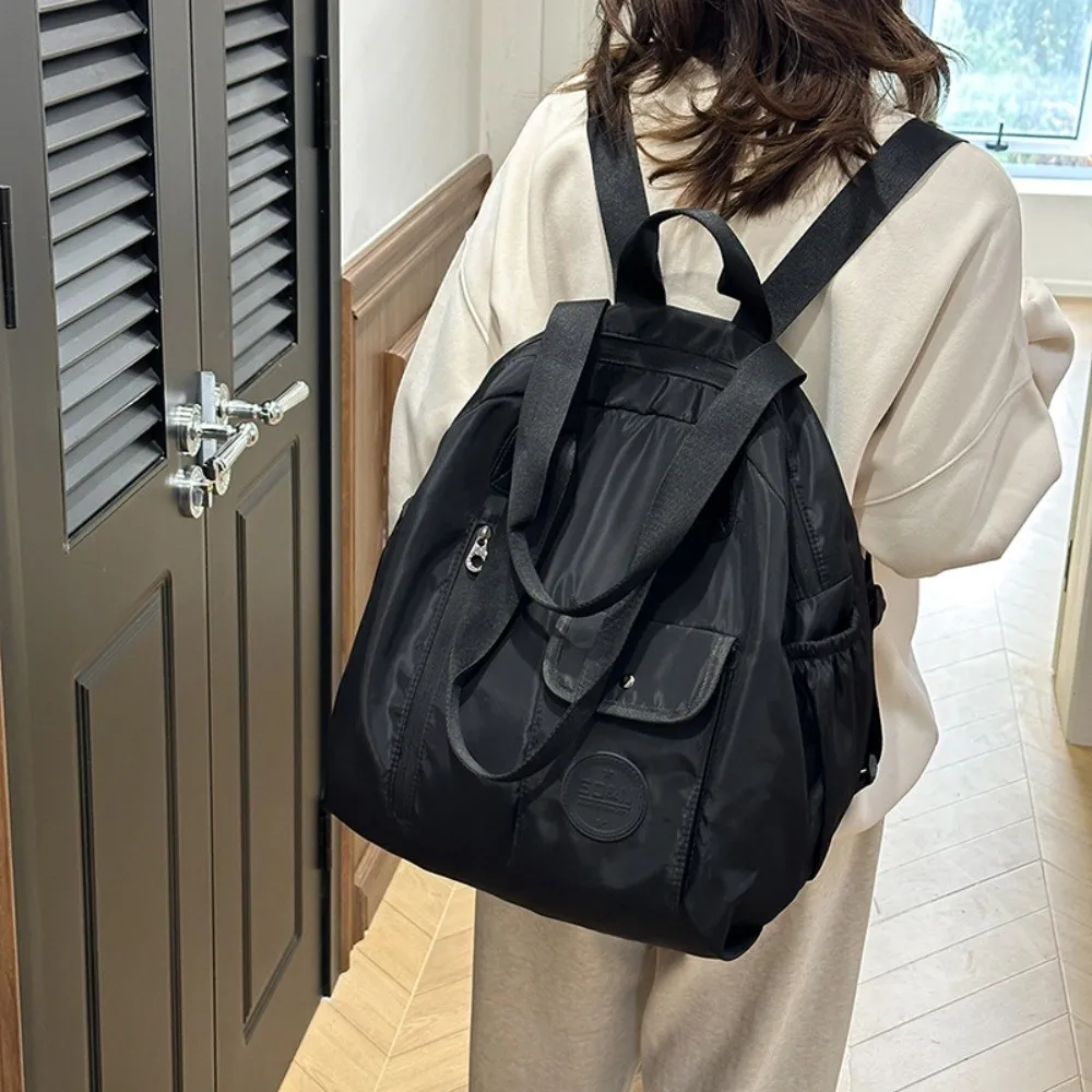 

Портативный рюкзак большой емкости, повседневная легкая школьная сумка, многофункциональная сумка через плечо для путешествий