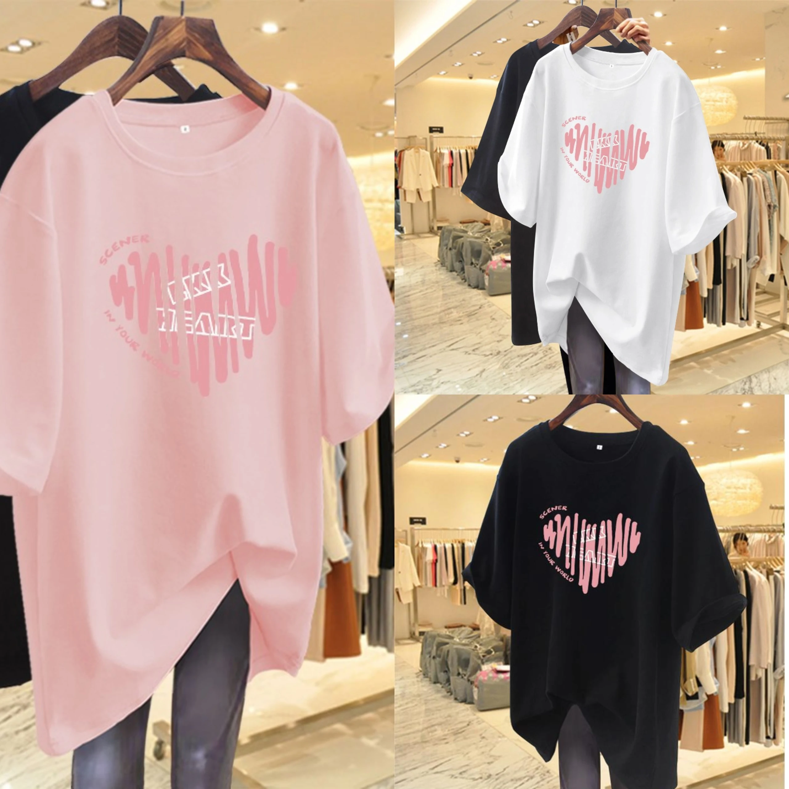 

Новая летняя любимая хлопковая свободная футболка средней длины для беременных, футболка-свитер, женская одежда для беременных с короткими рукавами