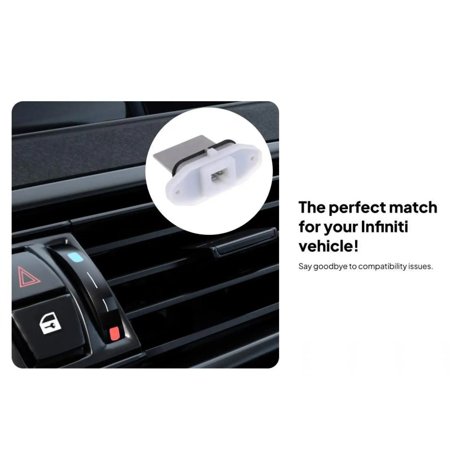 

Heater Blower Motor Resistor Module Car Engine Fan Control for Nissan Maxima 1999-2003 Automatic