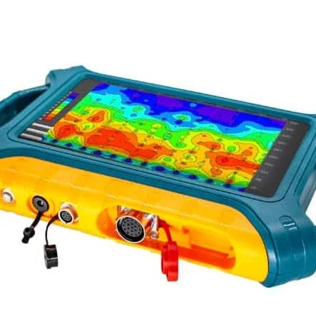 ADMT-300SX-16D 16-channel multi-channel 100m 200M 300M depth 3D Touch screen under ground water detector /AIDU water detector