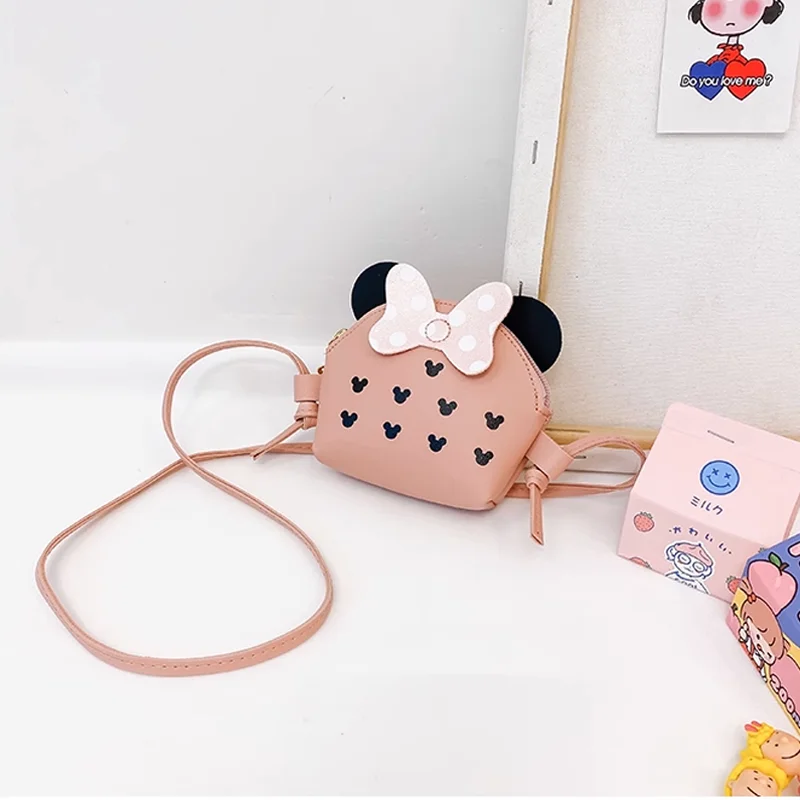 1pc Children's Coin Purse New Cartoon Cute Toddler Shoulder Messenger Bag Little Girl Mini Bag
