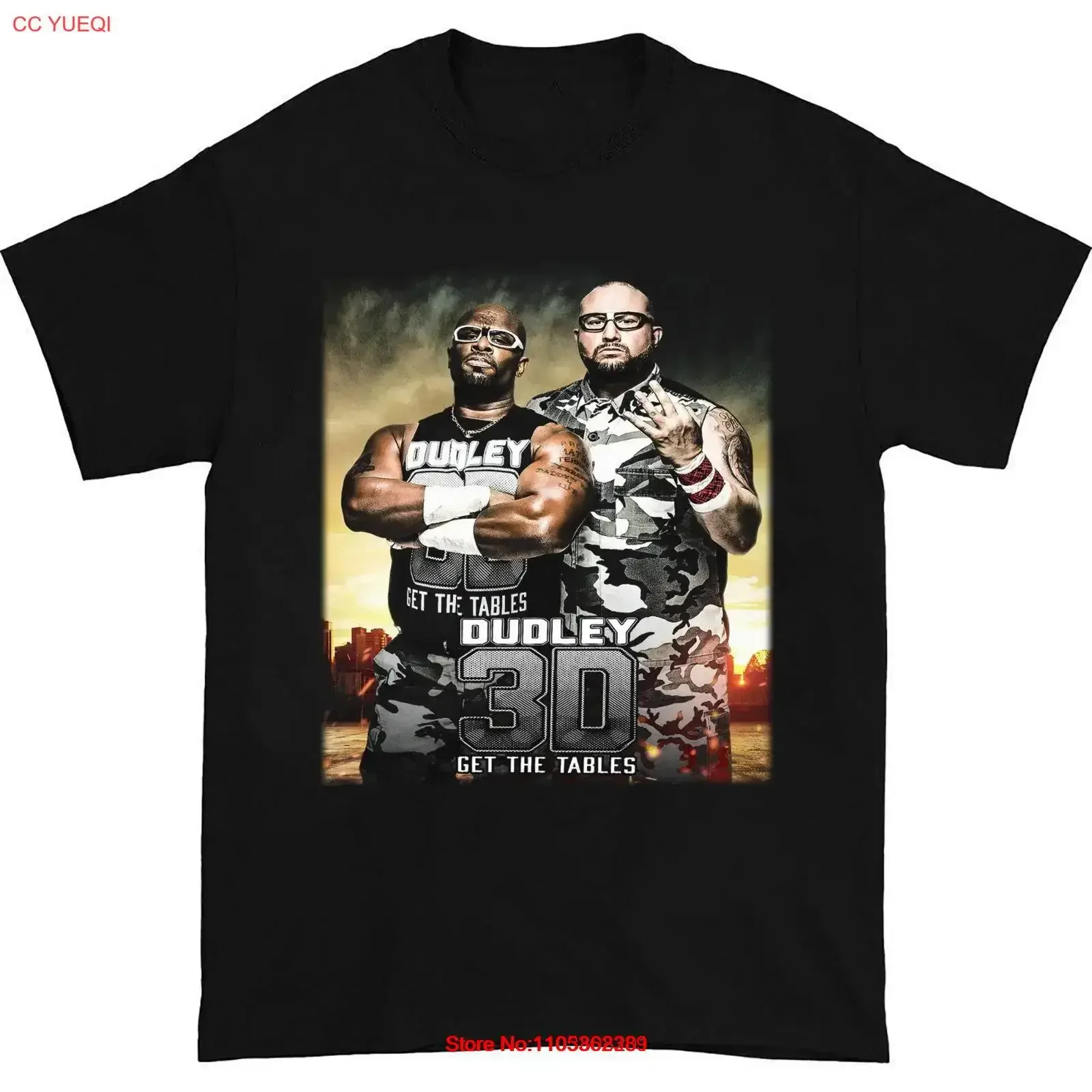 Camiseta rara The Dudley Boyz 2016 para fanáticos, todas las tallas S a 5XL, S5660, estilo vintage, lavada, cómoda, ropa de calle para uso diario
