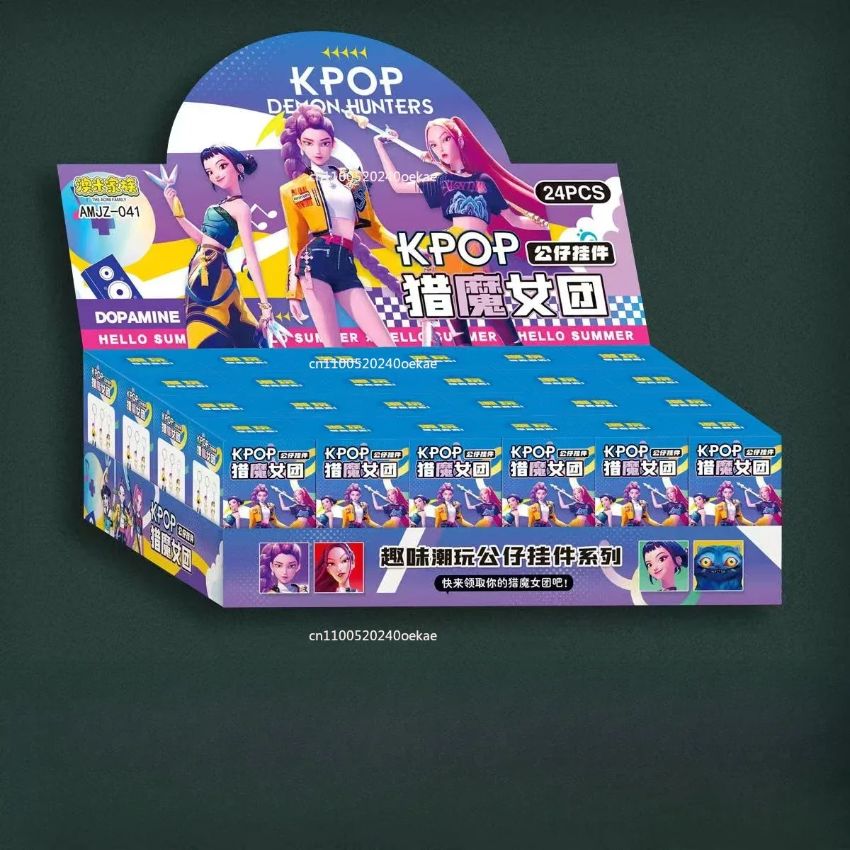 2025 Nieuwe 24 Stuks Willekeurige Blind Box Anime KPop Demon Hunters Girl Groep RUMI MIRA ZOEY Figuur Actie Pvc Modellen Speelgoed ornamenten Geschenken