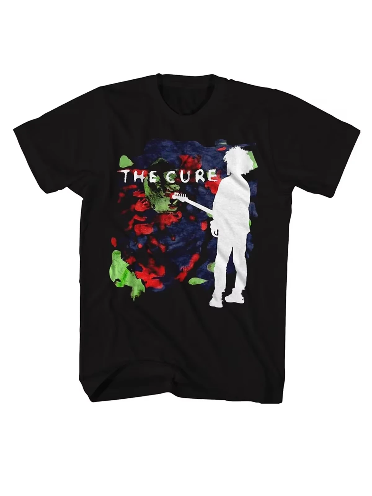 

New The Cure Boys Dont Cry Rock Therapy Band T Shirt Vintage Concert Tee Mens American Casual Short Sleeve Summer Streetwear