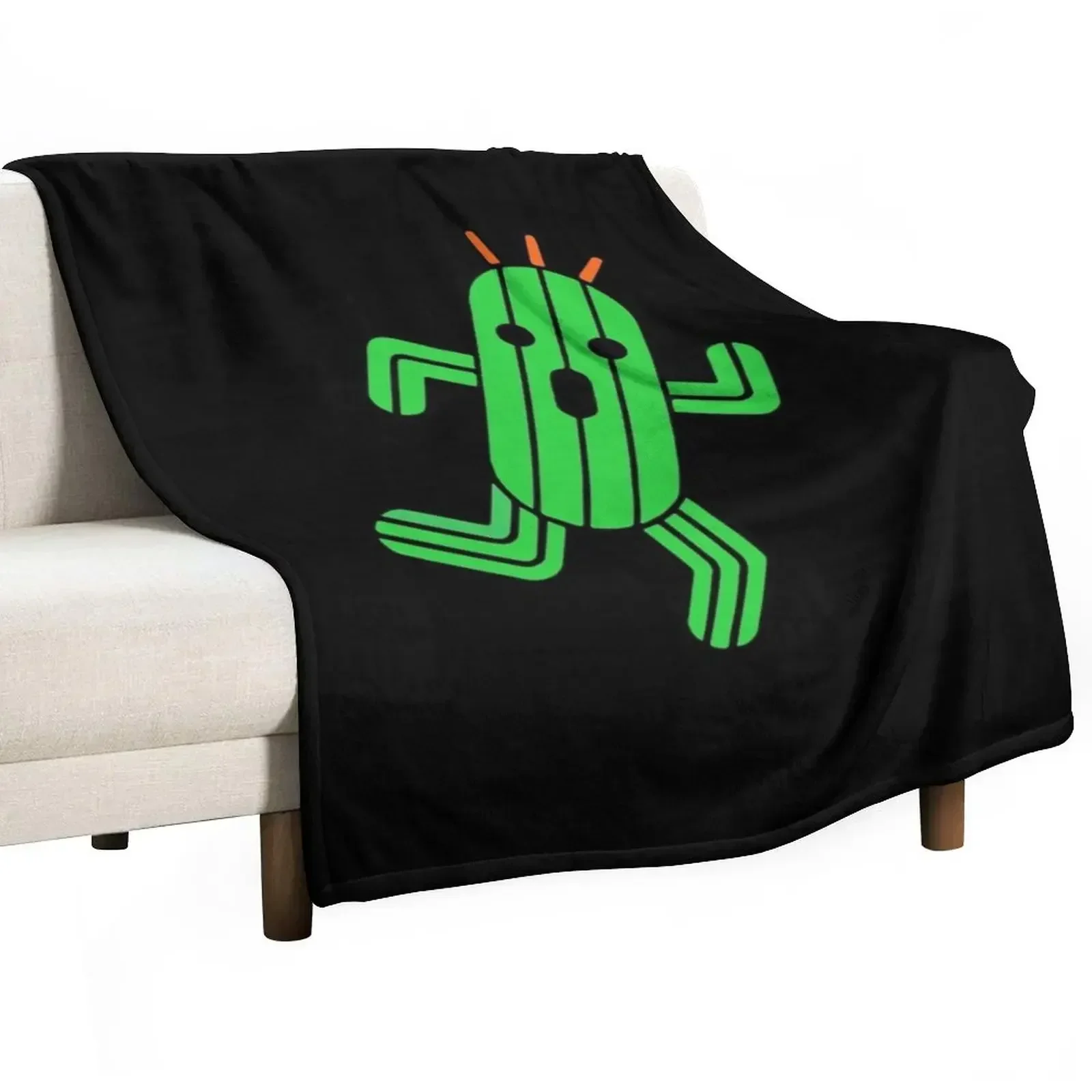 Cactuar T-Shir Throw Blanket Sleeping Bag Giant Sofa Soft Blankets