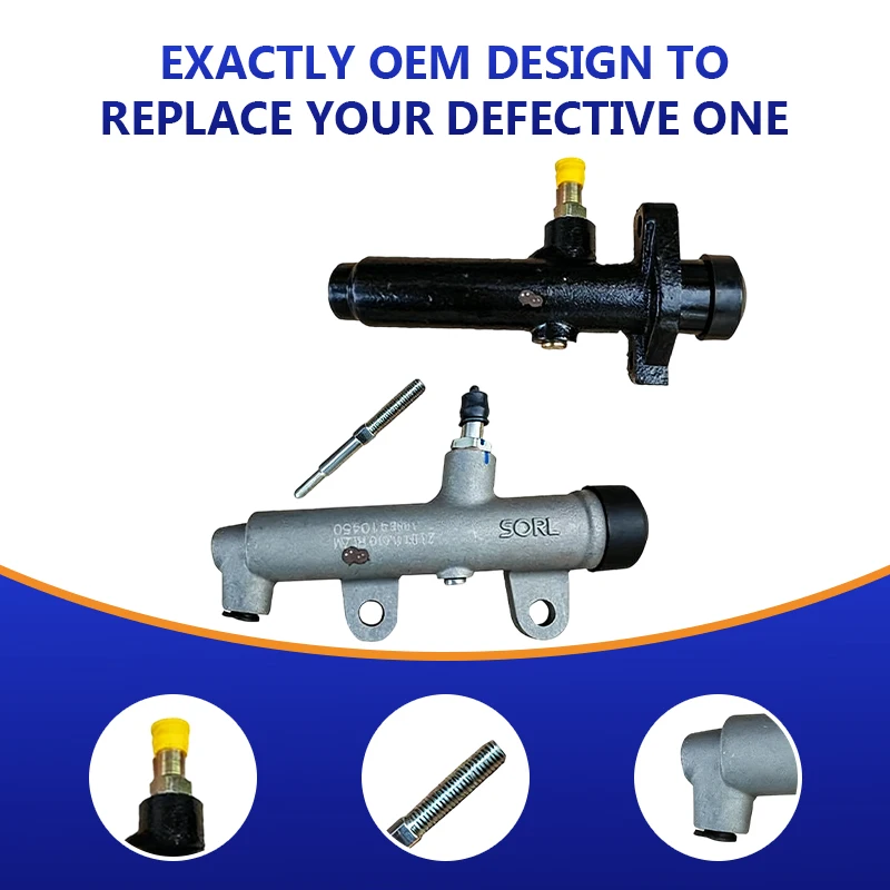 NEW HNROCK Clutch Master Cylinder LX1504/1604/1804/2004/2204 Dongfanghong YTO Original Factory Tractor Parts