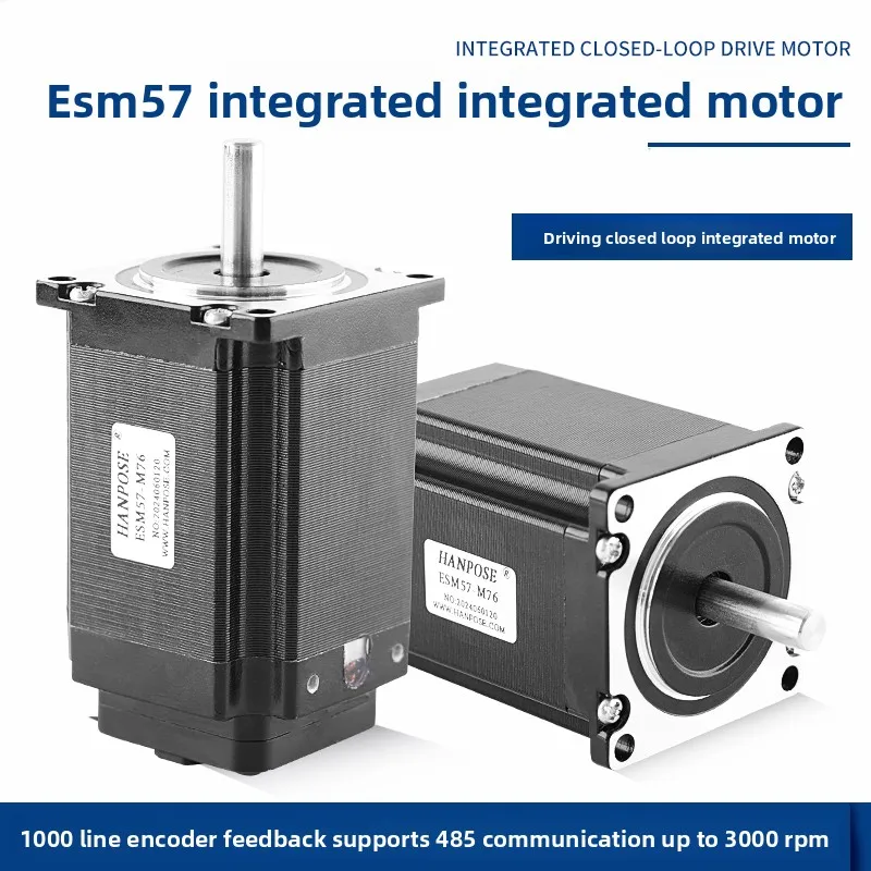 

57 Integrated closed-loop drive stepper motor Automation motor equipment RS485 Modbus RTU