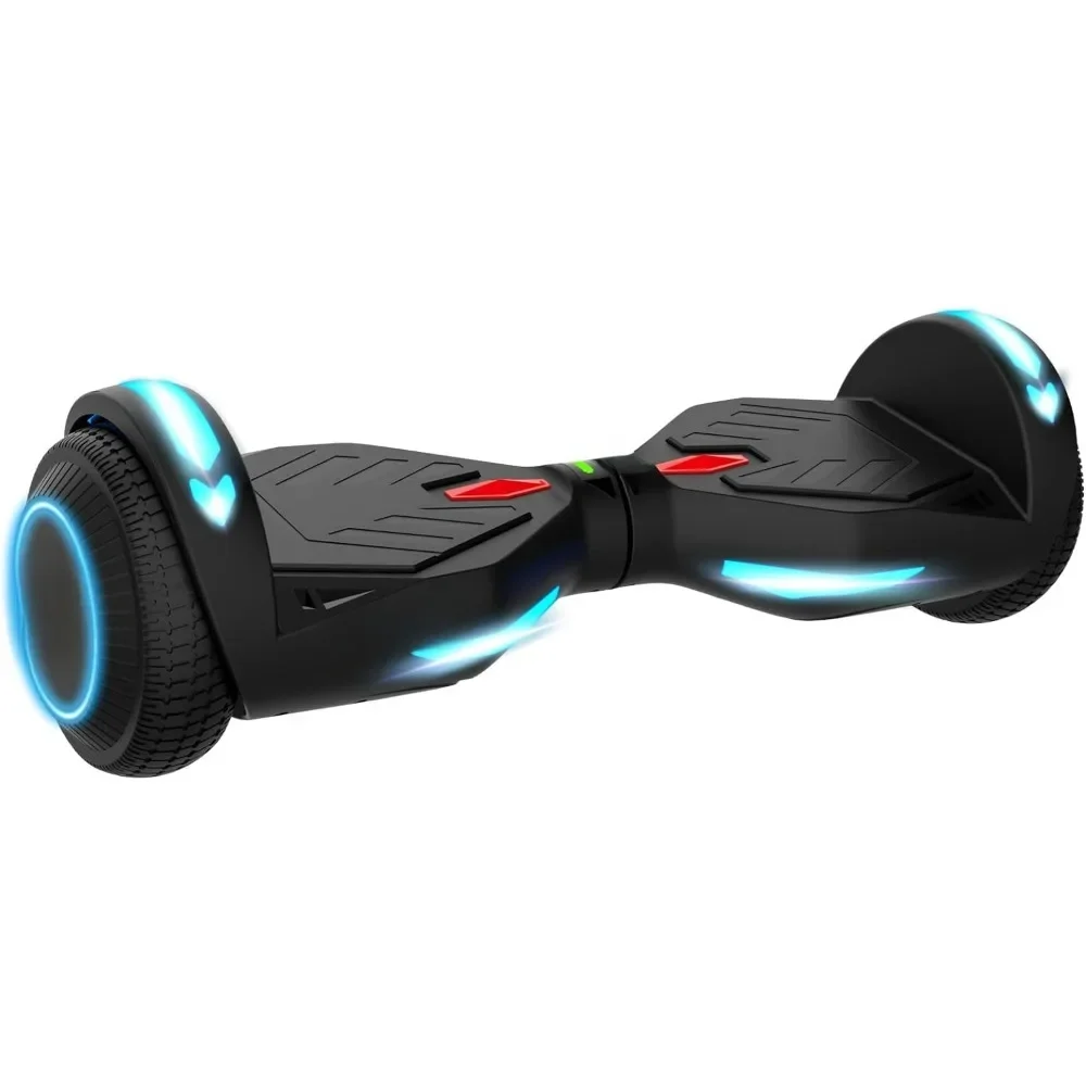 

Hoverboard, 6.5" LED Solid/Offroad Tires, 6.2mph Power By Dual 200W Motor 6.2mph, Give Gifts To Children, Balanced Vehicle