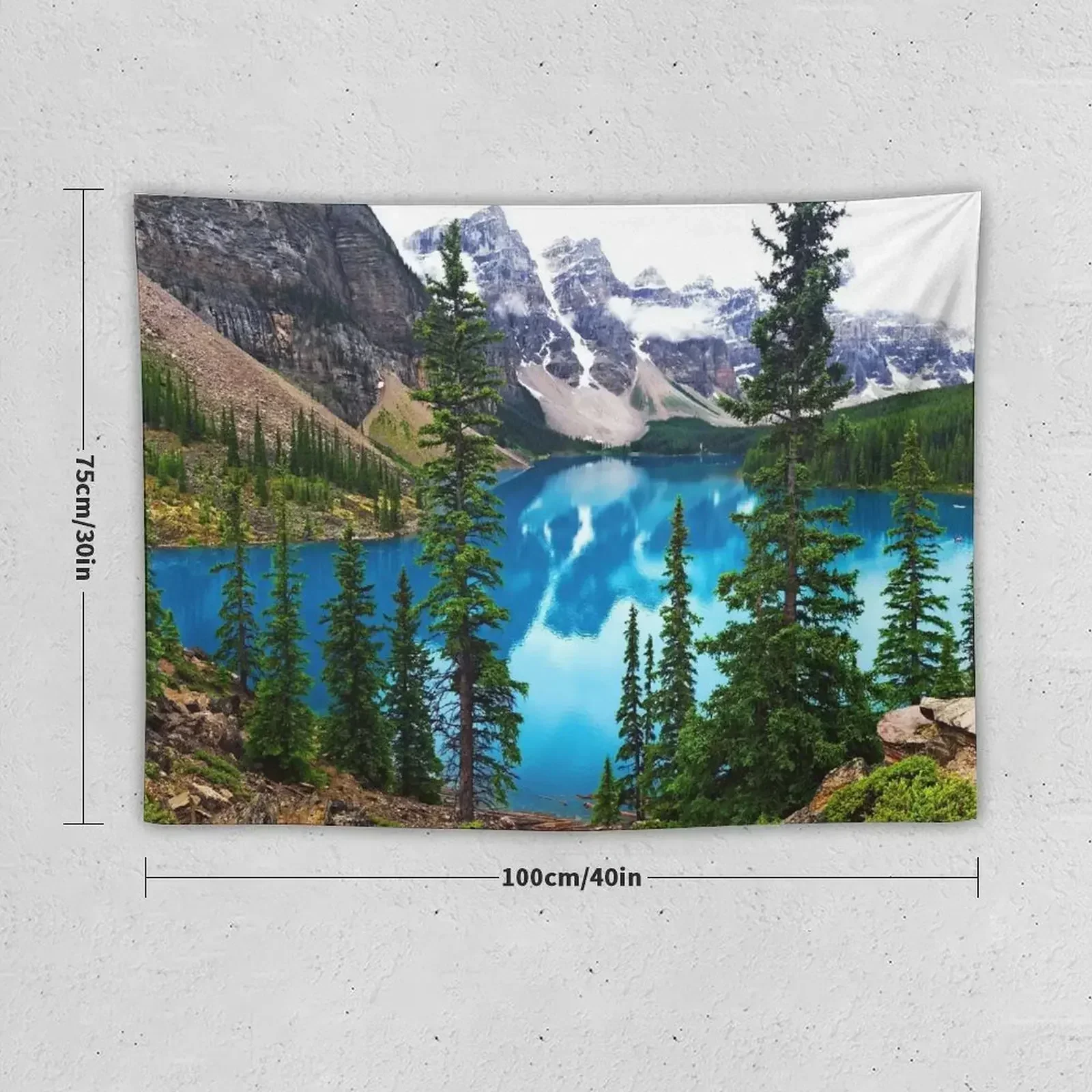 Moraine Lake, Banff, Alberta Tapestry Decoration For Home Home Decorators Home Decor Accessories Tapestry