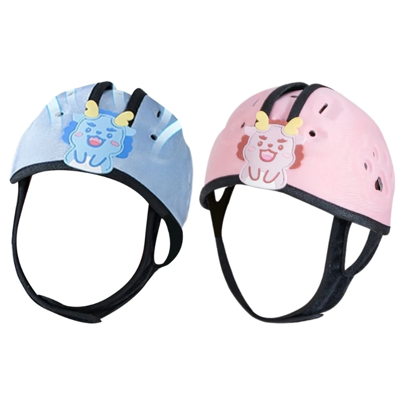 Comfortable Baby Head Guard Cushion Hat for Indoor and Outdoor Use Wear Resistance Safety Caps for Learning to Walk QX2D