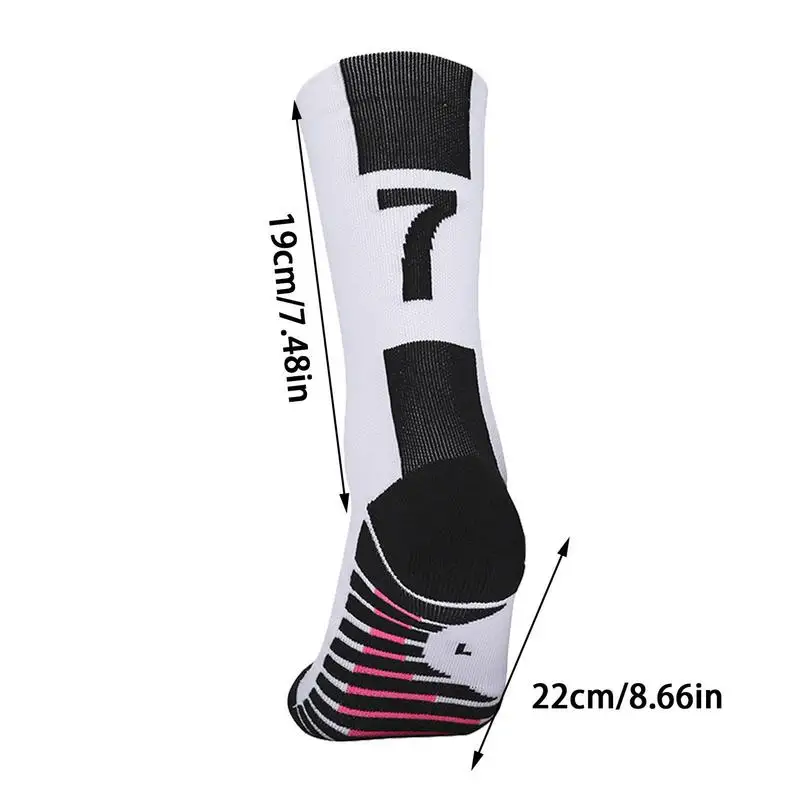 Number Football Socks Professional Soccer Socks Paris Club Star Number Football Socks Men's Sports Socks Football Socks image 6
