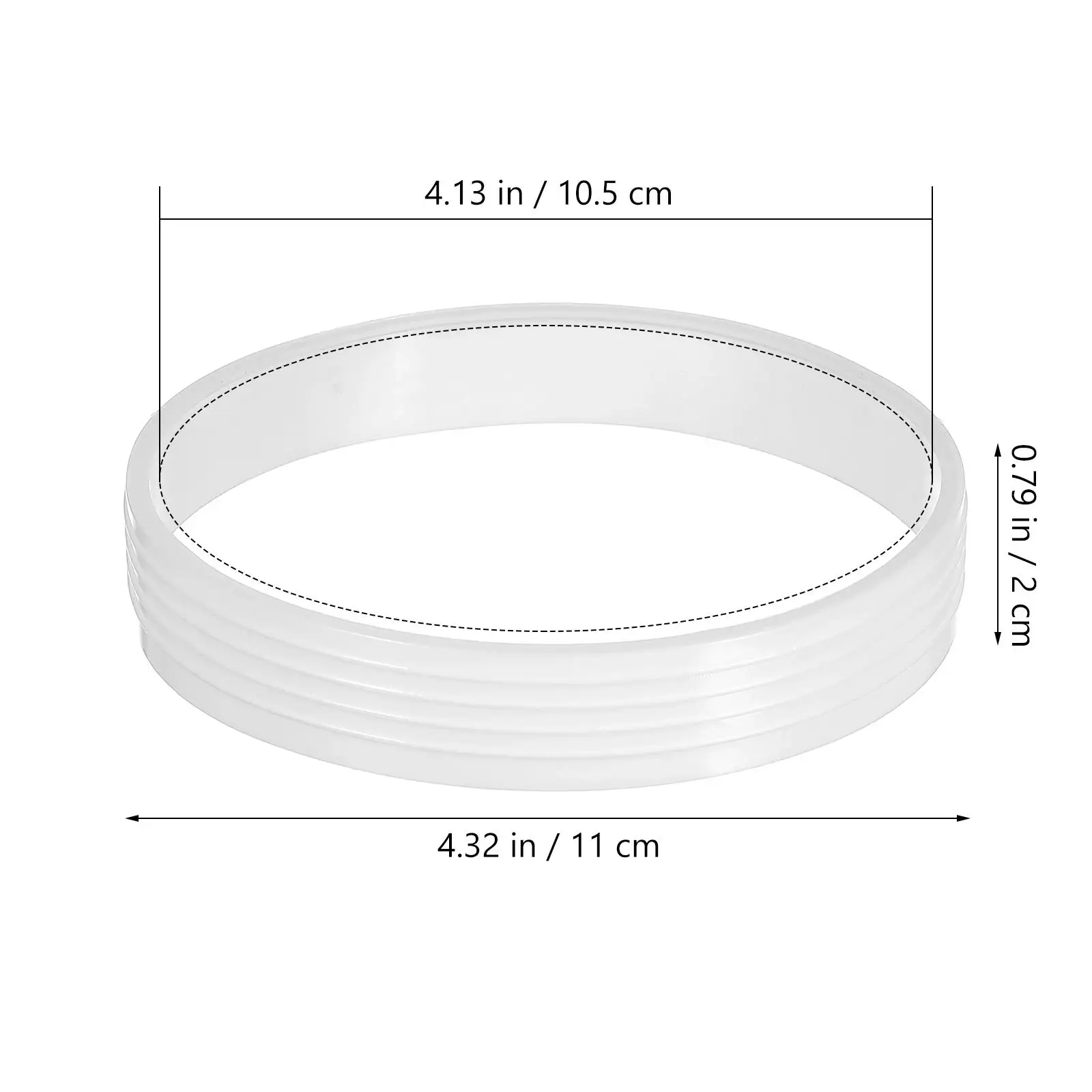 

5 Pcs Hole Cup Ring Golf Game Outdoor Themed Toothpick Flags Flagpole Round Rings Protective Turf