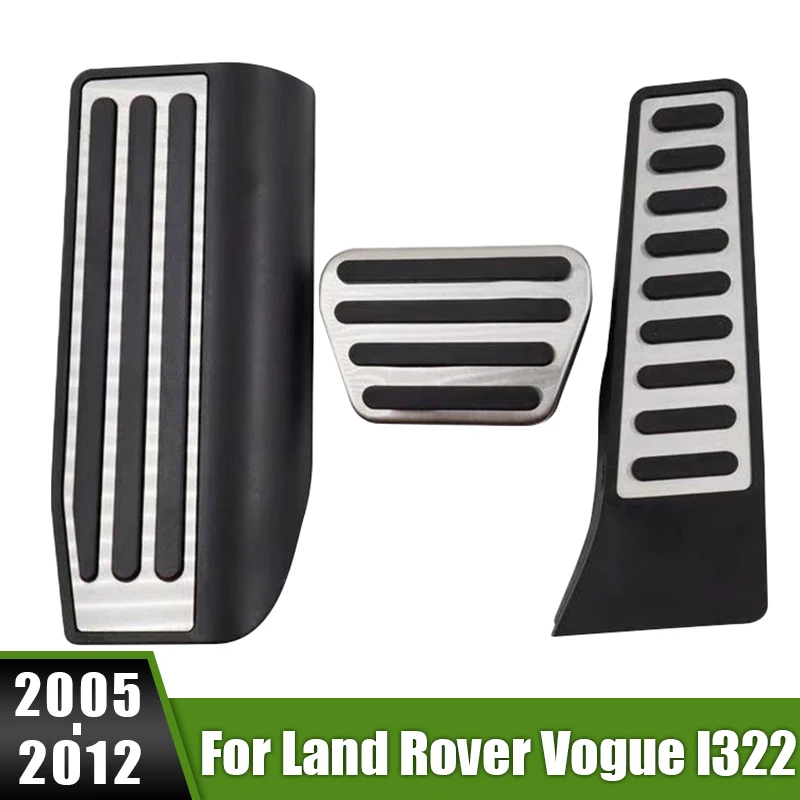 For Land Rover Range Rover Vogue l322 2005 2006 2007 2008 2009 2010 2011 2012 Car Fuel Accelerator Brake Pedal Cover Accessories