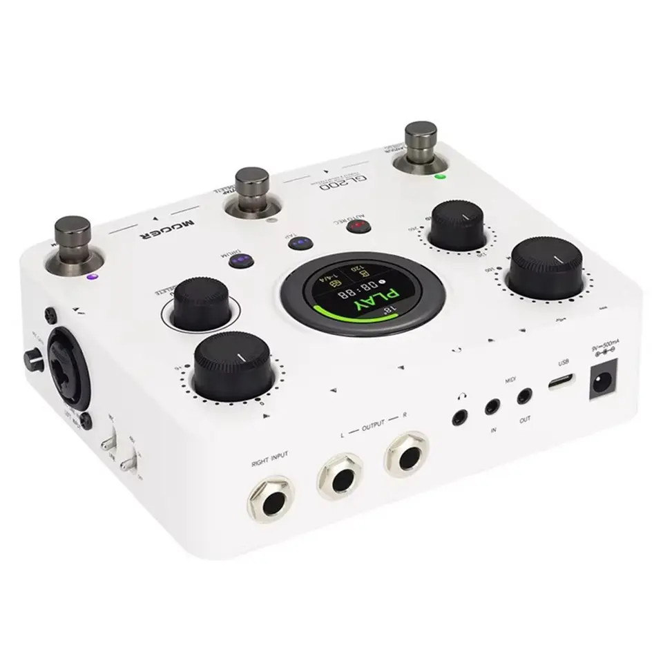 A61P Mooer GL200 Guitar Groove Loop Series Phrase & Drum Station