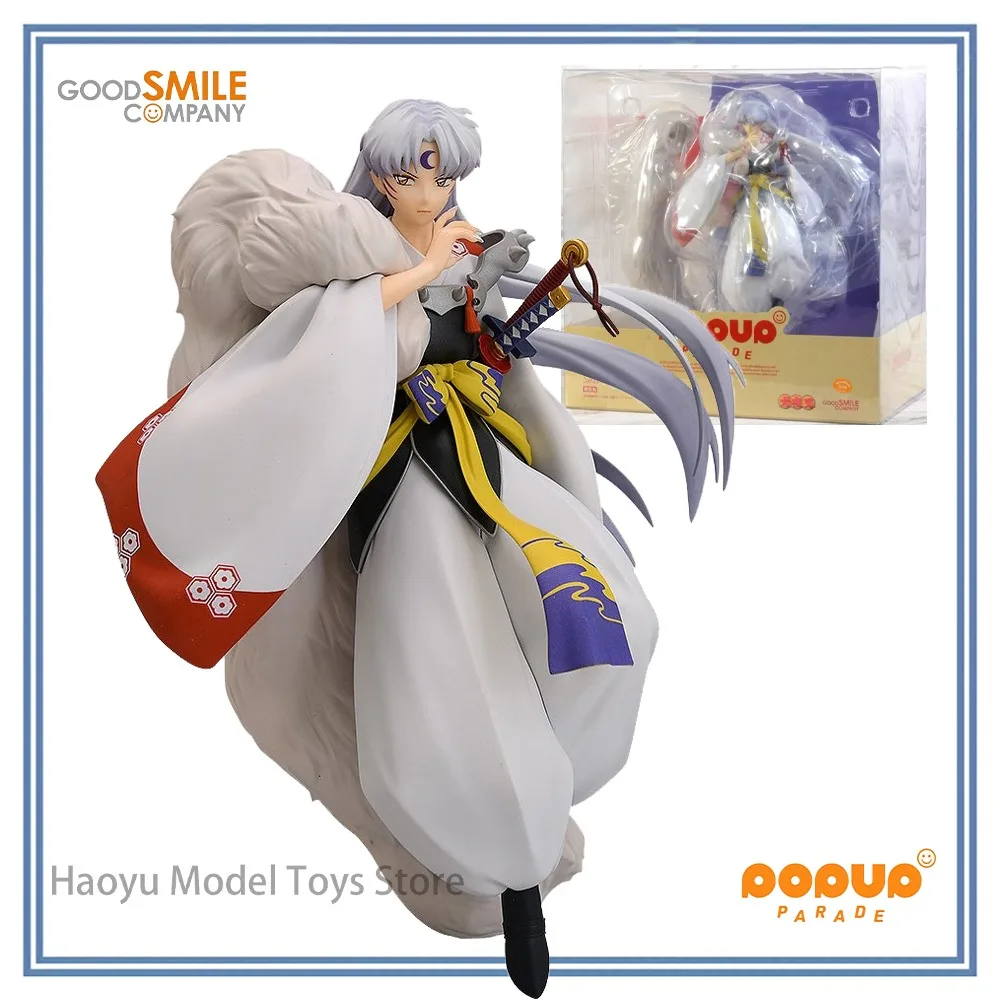 【HY】100% Original in Stock Good Smile Company Sengoku Otogizoushi:InuYasha Sesshoumaru Pop Up Parade Anime Figure Model Toy Gift