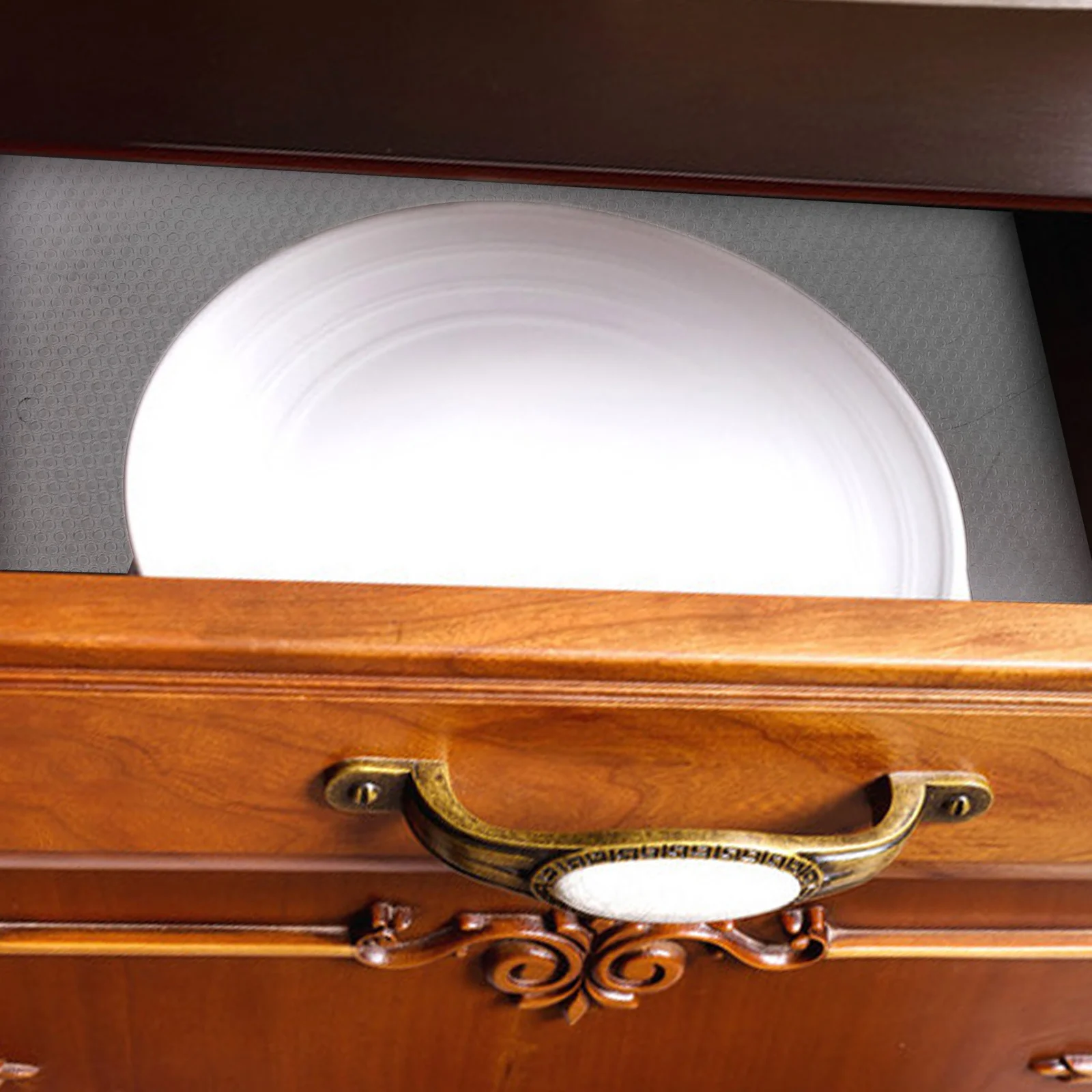 

Drawer Mat Kitchen Cabinets and Drawers Organizers Protector Liners Shelf Mats for Wire Shelving Universal