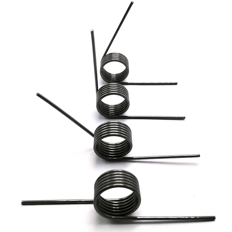 65Mn 스프링강 정밀 비틀림 스프링 와이어의 직경은 0.4mm이며, 변형은 60입니다. ° , 90 ° , 120 ° 및 180 °