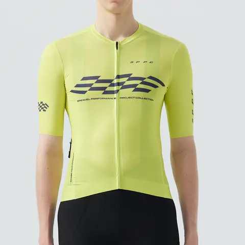SPEXCEL 2025 New SPPC men's summer Light short Sleeve Cycling Jerseys aero Fit Quick Dry and Breathable fabric