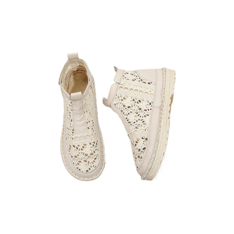 

Женские дышащие сетчатые ботинки, повседневная нескользящая обувь, вулканизированные, кружевные, легкие.