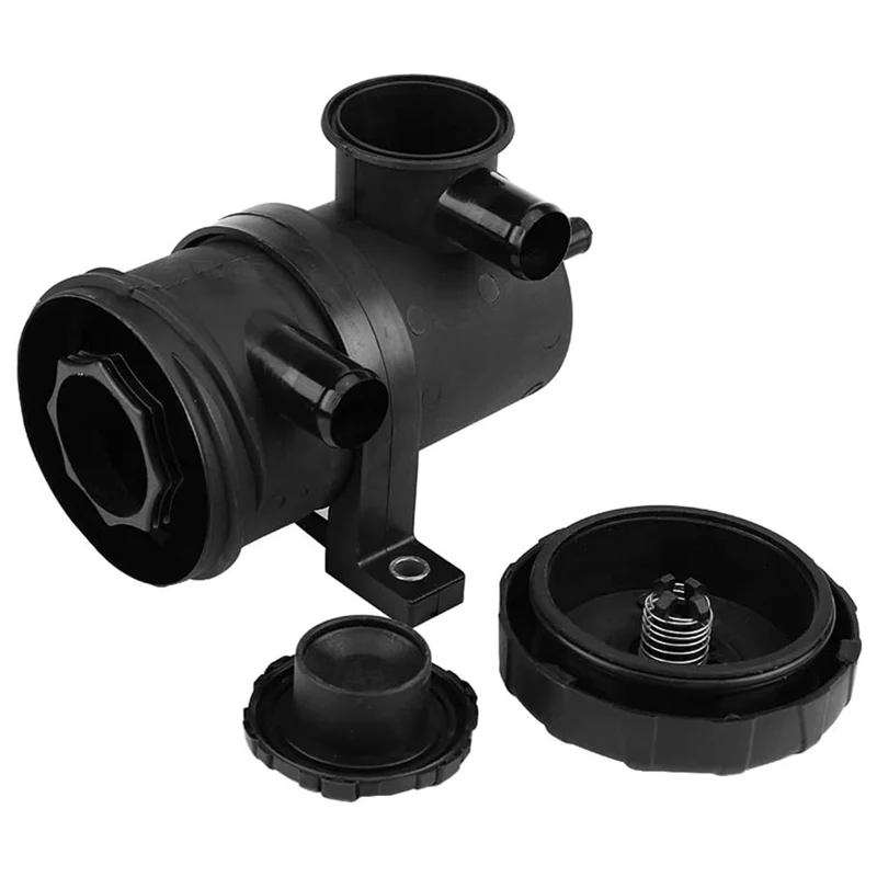 Pemisah Minyak Udara Universal, Kit Filter Nafas Tahan Karat Tangki Penangkap Minyak untuk Ventilasi 3931030955-X67A