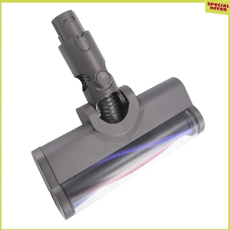 

A34R для беспроводного пылесоса Dyson V6, DC58, DC59, DC61, DC62, DC74 с зелеными светодиодами, аксессуары для щетки для пола