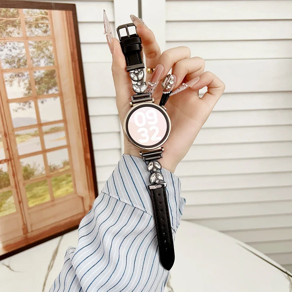 

Women Metal Bracelet for Huawei GT 5 4 41mm Stainless Steel 18mm 20mm 22mm Strap for Samsung Galaxy Watch 7 6 5 4 FE Active 2