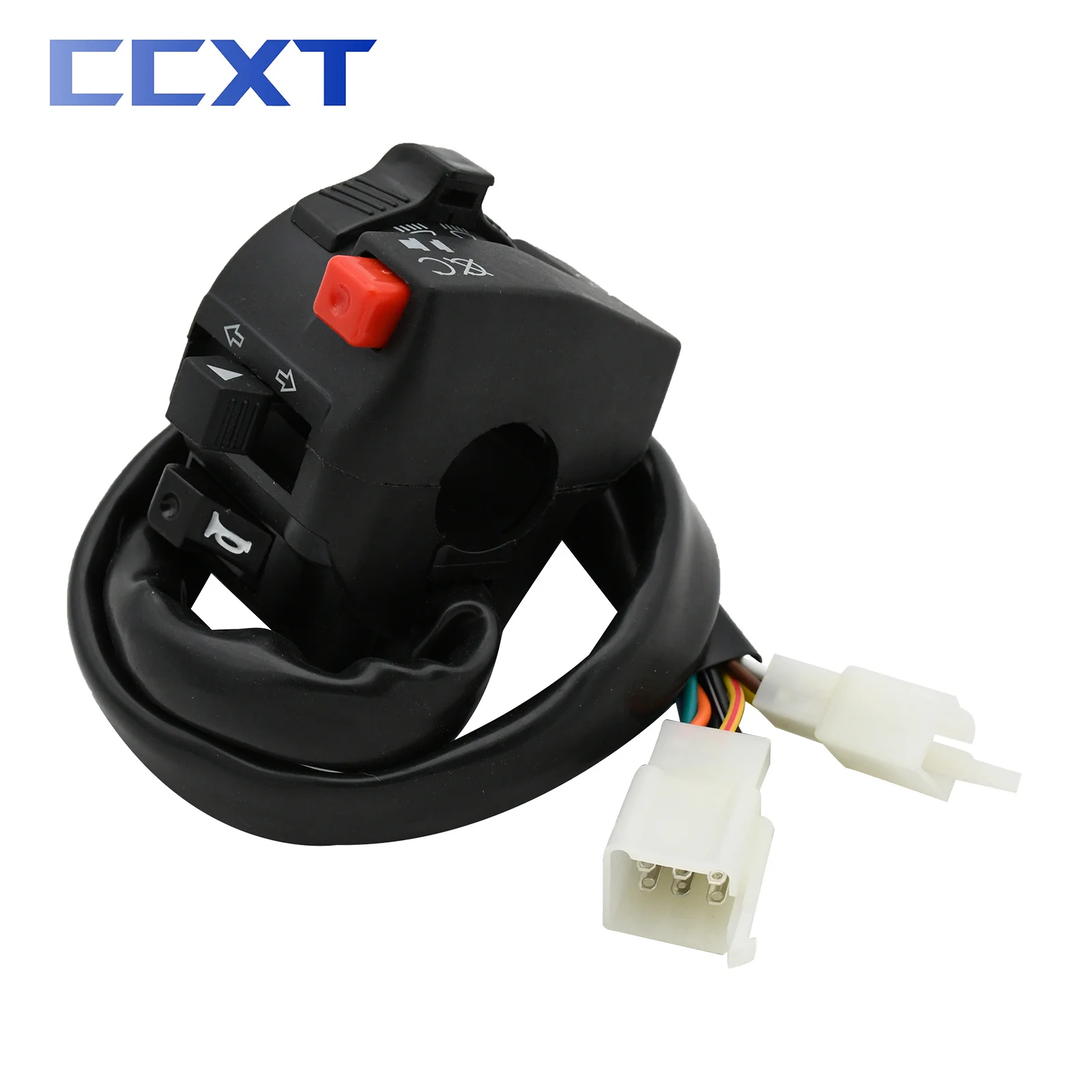 Motorcycle ATV Light Button Far Near Light Switch Horn Button Turn Signal Electric Start Switch For Honda KTM Suzuki Kawasaki