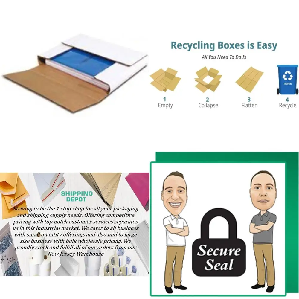 

Large 12x12x12 Letter Post Mailing Boxes, Pack of 100