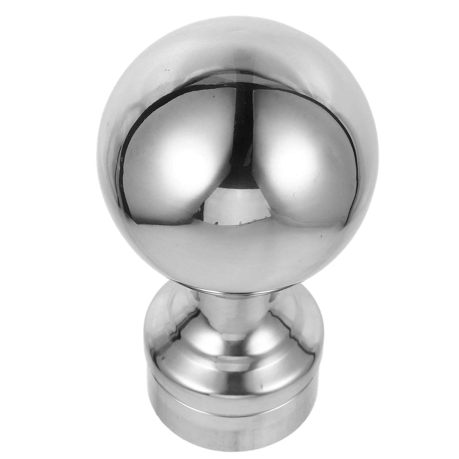 

5Inch Stainless Steel Spherical Dome Cap For Fence Deck Stair Railings Post Toppers Outdoor Hardware Accessory Festive