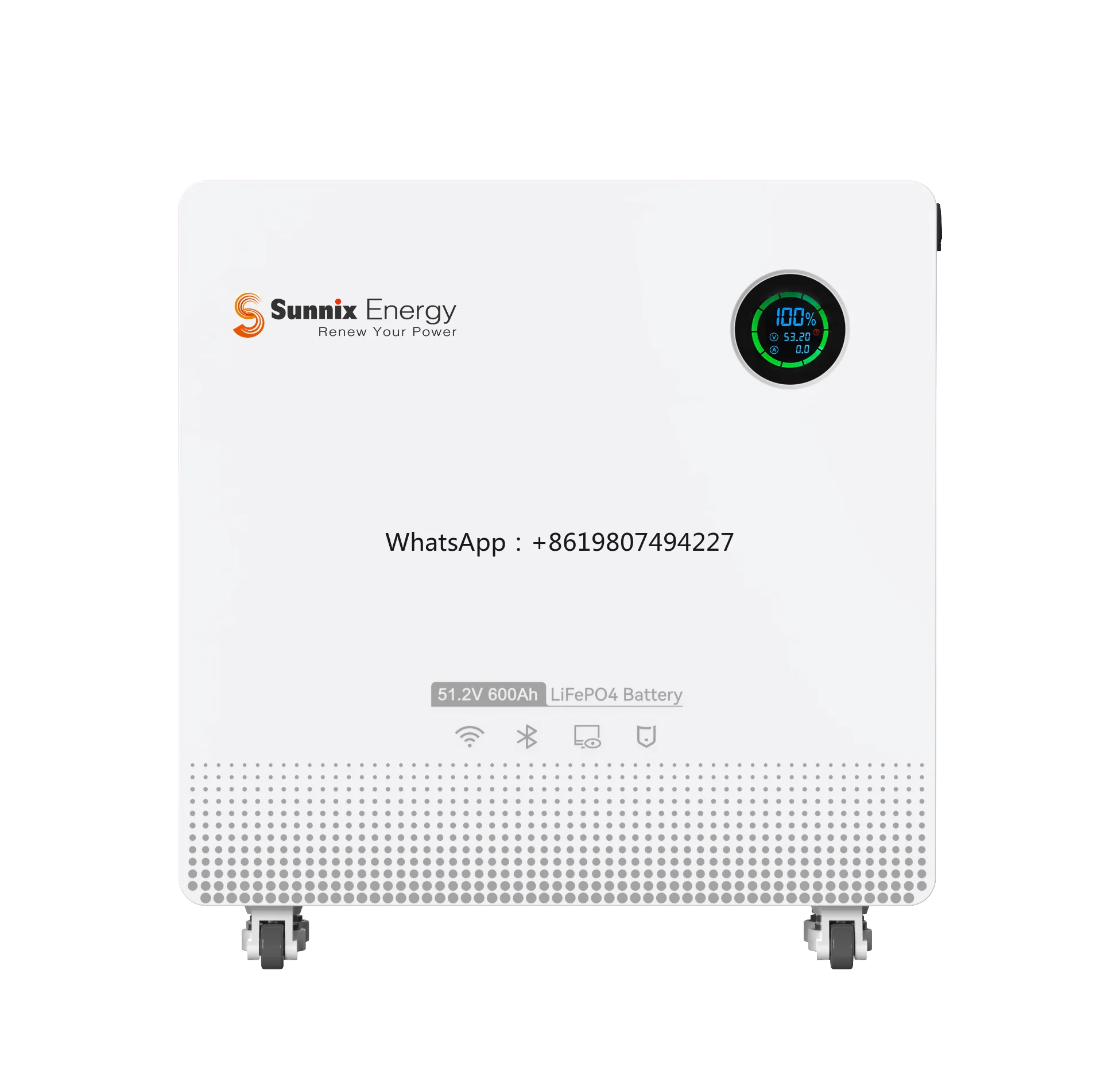 Split Lithium Ion Battery 51.2V 600Ah 640Ah LiFePO4 30kwh 32kwh Home Energy Storage System 10-Year