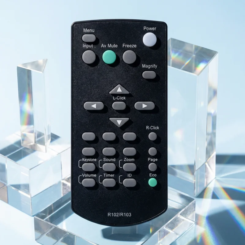 

Haoxi Ricoh PJ Remote Control Compatible for R102 R101 R103 R104 RC102A RC103 RC104 X3340N WX3340N DLP Projector Applicable